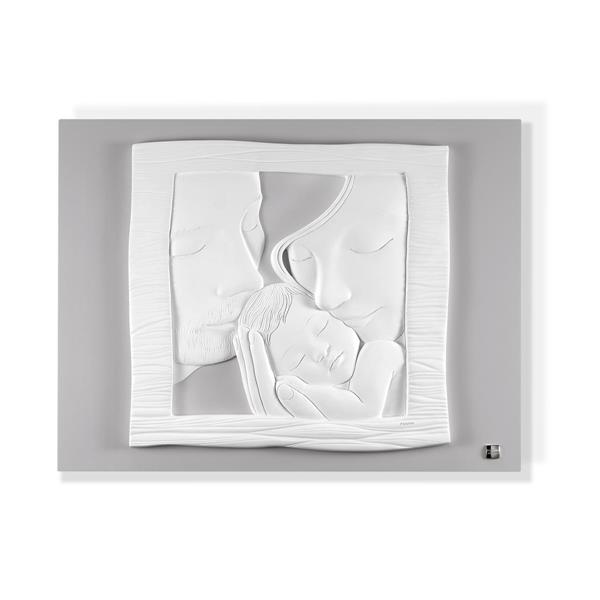 SACRA FAMIGLIA BIANCO LUNA CM.26X20