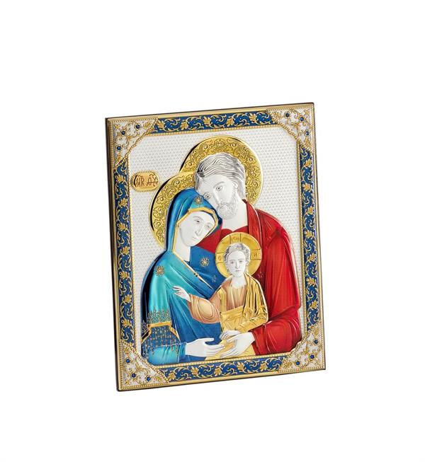 SACRA FAMIGLIA COLORE CM.21,2X17