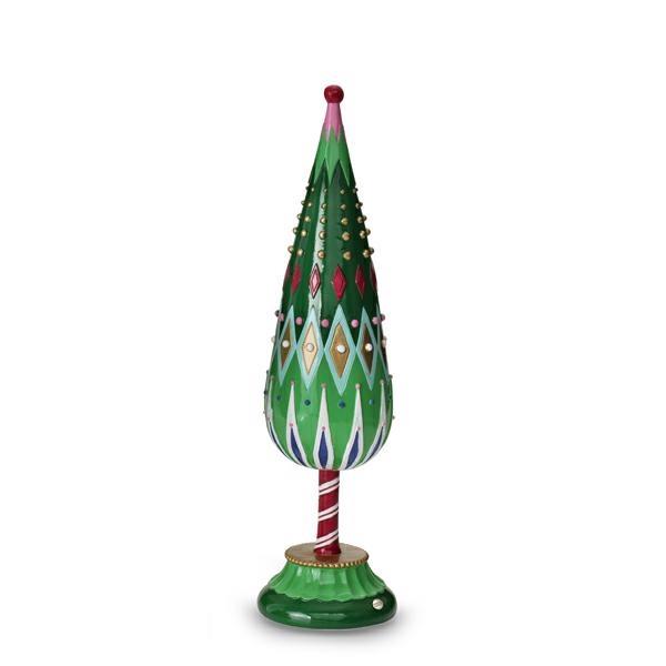 ALBERO DI NATALE MULTICOLOR CM.11,3X11,3XH40,6