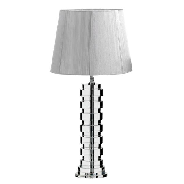 LAMPADA CRISTALLO DISCHI CM. H72