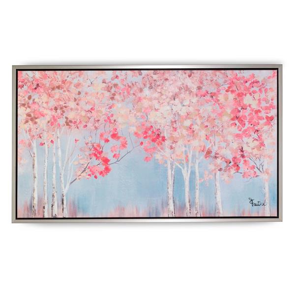 QUADRO CON CORNICE BETULLE ORIZZONTALI CM.120X70