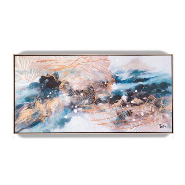 QUADRO CON CORNICE UNIVERSO CM.150X75