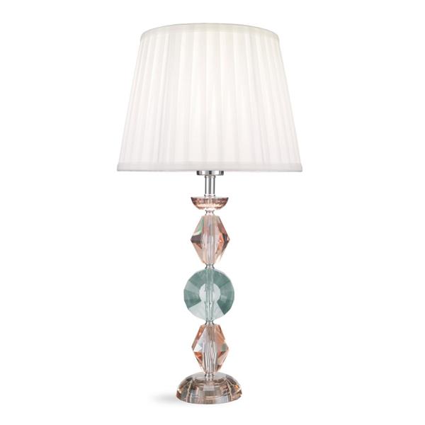 LAMPADA CRISTALLO GALASSIE COLORE CM.Ø26XH46